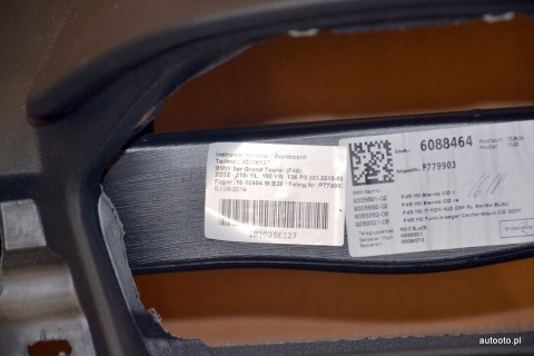 BMW 2 F45 F46 deska konsola kokpit wersja ang BMW 2 F45 F46 deska konsola kokpit wersja ang
