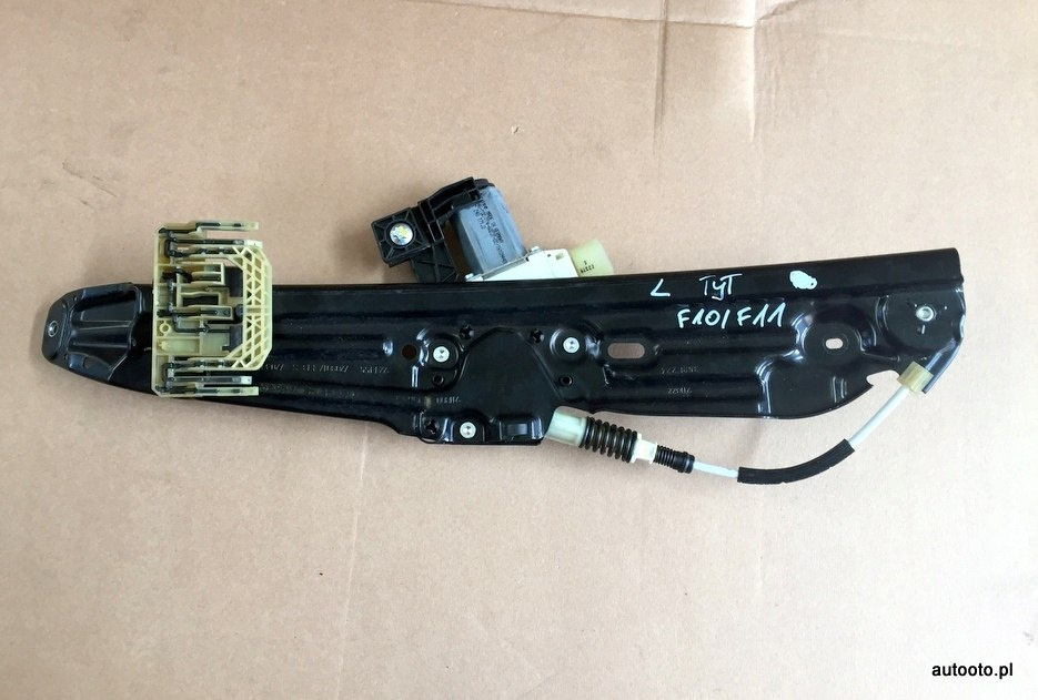 BMW 5 F10 F11 mechanizm podnośnik szyby lewy tył BMW 5 F10 F11 mechanizm podnośnik szyby lewy tył