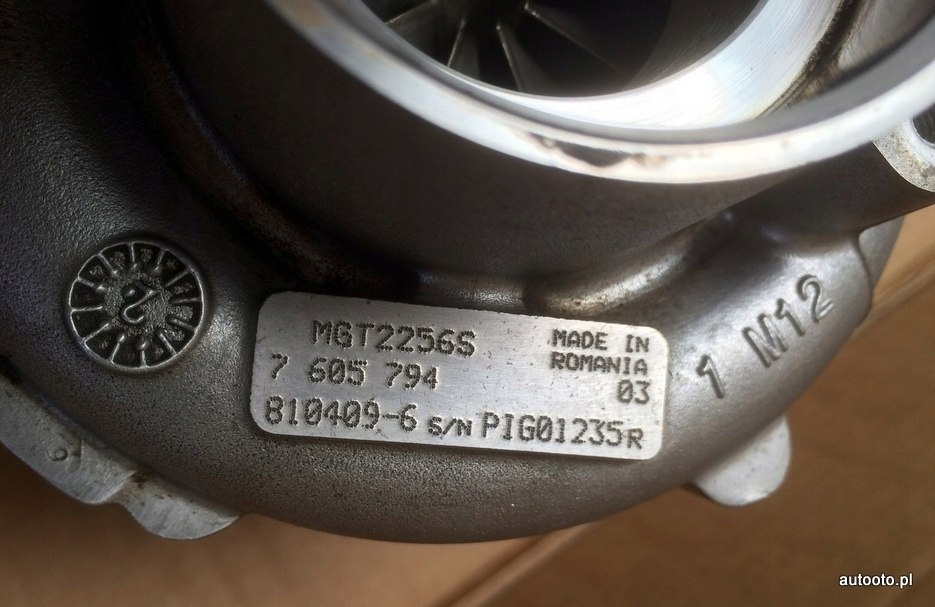 BMW X5 F15 F16 turbina turbosprężarka N63N 7646093