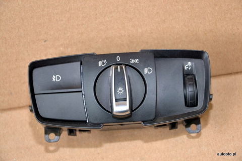 BMW F15 F85 F16 włącznik panel świateł 9311721 BMW F15 F85 F16 włącznik panel świateł 9311721