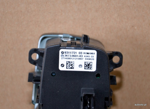 BMW F15 F85 F16 włącznik panel świateł 9311721 BMW F15 F85 F16 włącznik panel świateł 9311721