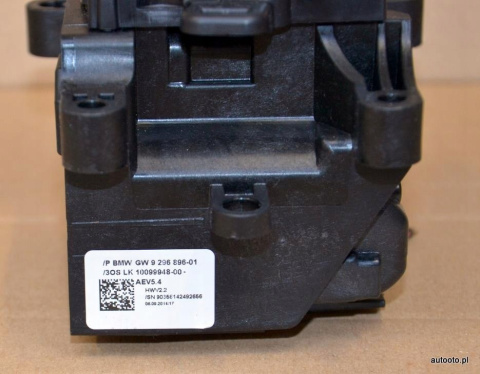 BMW F20 F21 F30 F31 dźwignia zmiany biegów 9296896 BMW F20 F21 F30 F31 dźwignia zmiany biegów 9296896