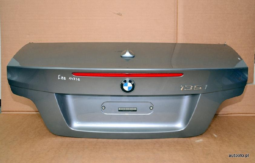 BMW E88 klapa bagażnika tylna tył kolor A52 BMW E88 klapa bagażnika tylna tył kolor A52