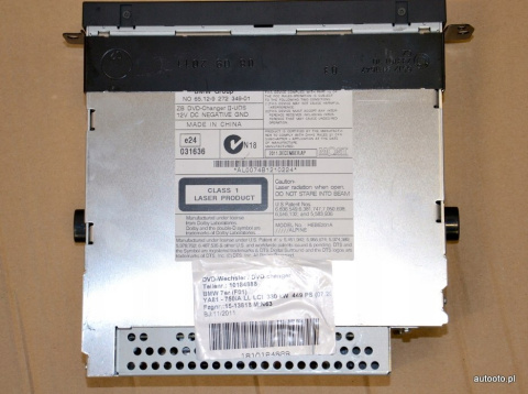 BMW F01 F02 F06 F07 F10 F12 F13 F25 zmieniarka DVD BMW F01 F02 F06 F07 F10 F12 F13 F25 zmieniarka DVD