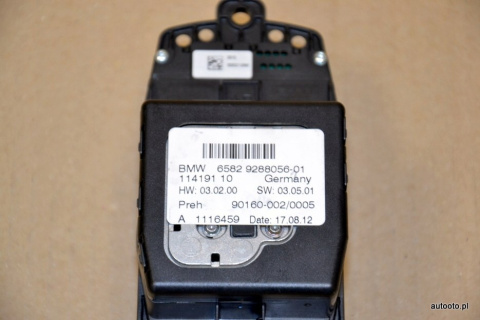 BMW F20 F30 F34 F10 F25 kontroler iDrive 9288056 BMW F20 F30 F34 F10 F25 kontroler iDrive 9288056