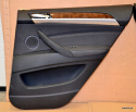 BMW X6 E71 tapicerka boczek drzwi lewy prawy tył
