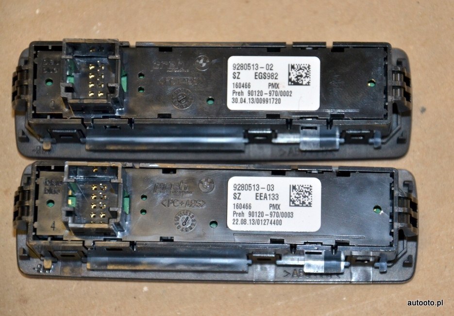 BMW i3 I01 panel przełącznik tunelu 9280513 BMW i3 I01 panel przełącznik tunelu 9280513