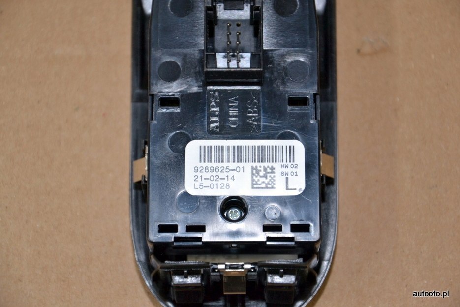 Mini F56 R61 przełącznik panel szyb 9289625 Mini F56 R61 przełącznik panel szyb 9289625