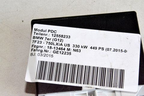 BMW G30 G31 G32 G11 control unitc parking assistant PDC 6995907 BMW G30 G31 G32 G11 control unitc parking assistant PDC 6995907