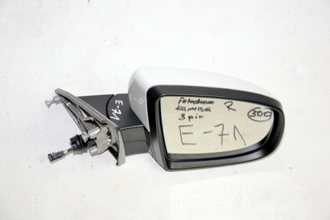 BMW X6 E71 heated outside mirror right 7282780 BMW X6 E71 heated outside mirror right 7282780