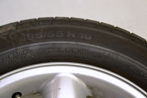 MINI R55 R56 light alloy rim silver 16 model 94 6775684 MINI R55 R56 light alloy rim silver 16 model 94 6775684