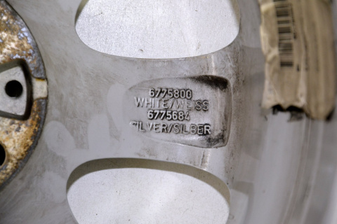 MINI R55 R56 light alloy rim silver 16 model 94 6775684 MINI R55 R56 light alloy rim silver 16 model 94 6775684