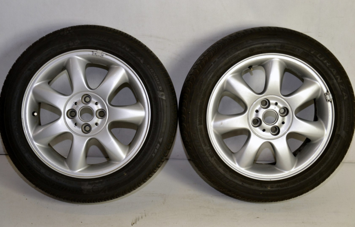 MINI R55 R56 koła alufelgi 16 Bridgestone wzór 94 MINI R55 R56 koła alufelgi 16 Bridgestone wzór 94