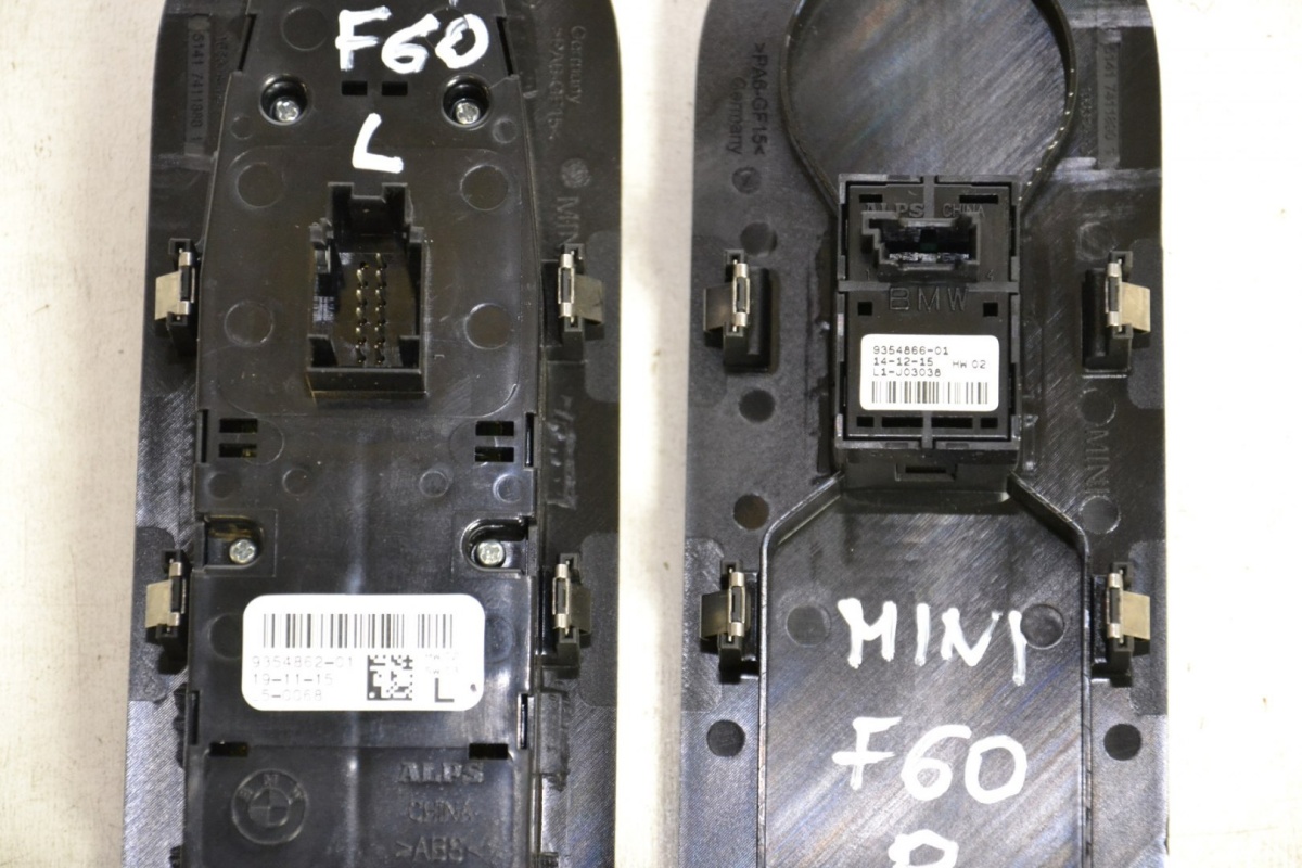 MINI F60 przełącznik panel szyb 9354866 9354862 MINI F60 przełącznik panel szyb 9354866 9354862