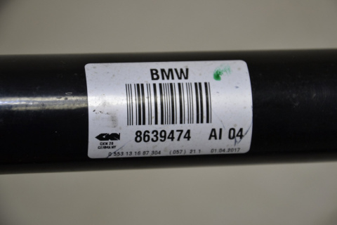 BMW 6 7 G12 G32 półoś tylna prawa 8639474 BMW 6 7 G12 G32 półoś tylna prawa 8639474