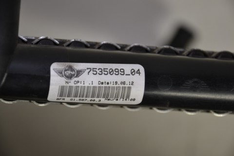 Mini R55 R56 R57 R60 R61 chłodnica wody 7535099 Mini R55 R56 R57 R60 R61 chłodnica wody 7535099