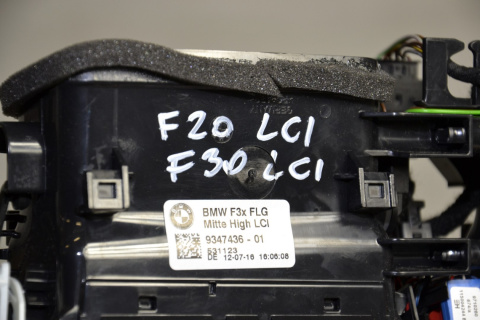 BMW F20 F30 kratka nawiew wlot powietrza 9347436 BMW F20 F30 kratka nawiew wlot powietrza 9347436