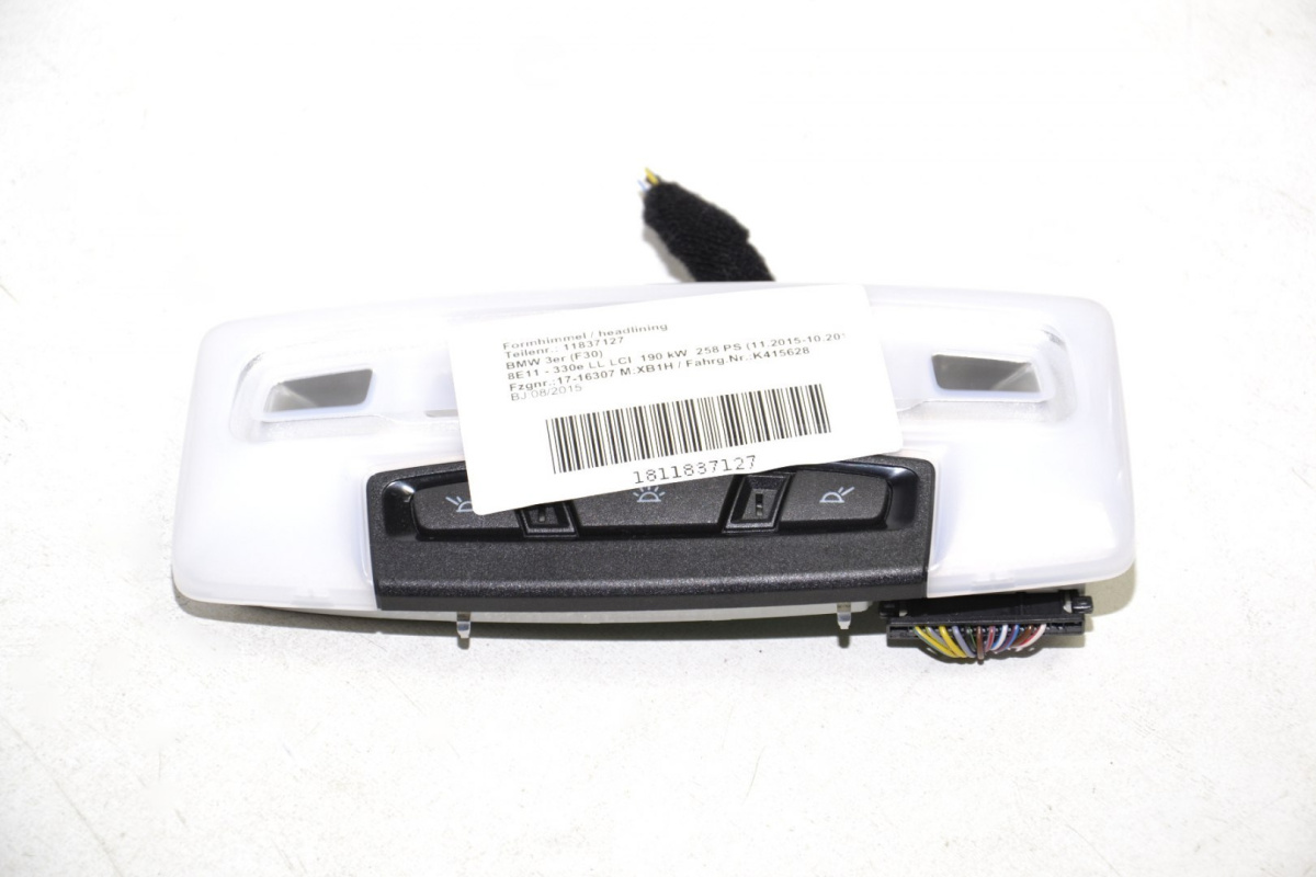 BMW F20 F30 ceiling interior light 7945953 BMW F20 F30 ceiling interior light 7945953