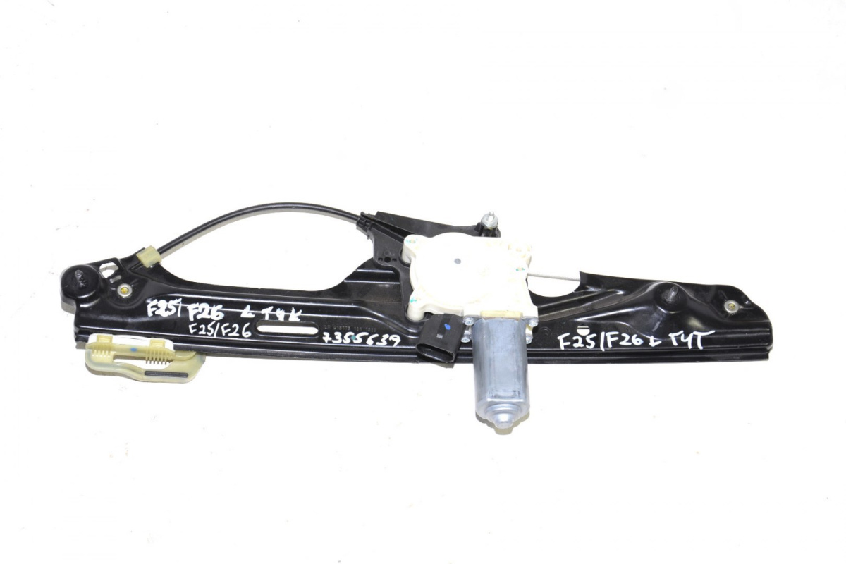 BMW X3 F25 mechanizm szyby lewy tył 7355639 BMW X3 F25 mechanizm szyby lewy tył 7355639