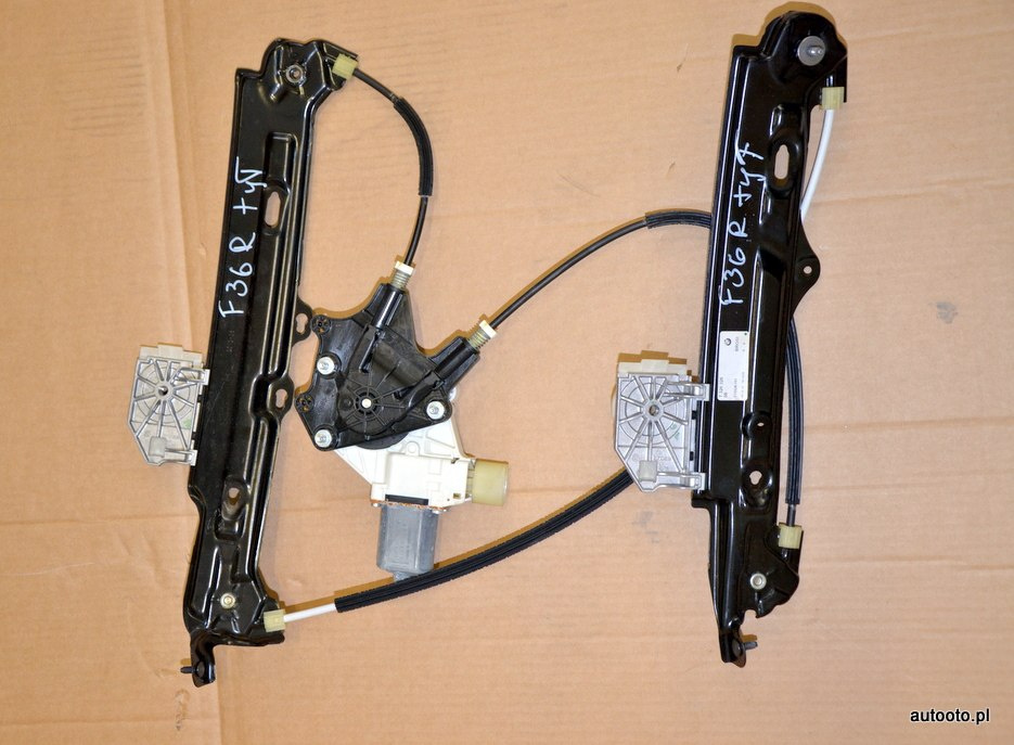 BMW F36 mechanizm podnośnik szyby prawy tył BMW F36 mechanizm podnośnik szyby prawy tył