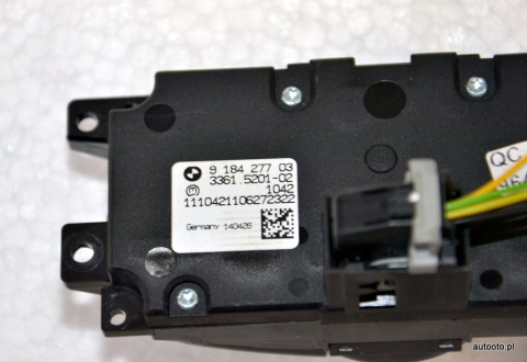 BMW Z4 E89 włącznik panel świateł 9184277 BMW Z4 E89 włącznik panel świateł 9184277