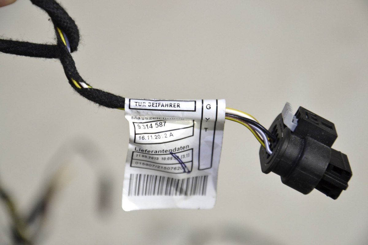 MINI F56 instalacja wiązka drzwi przód 9314630 MINI F56 instalacja wiązka drzwi przód 9314630