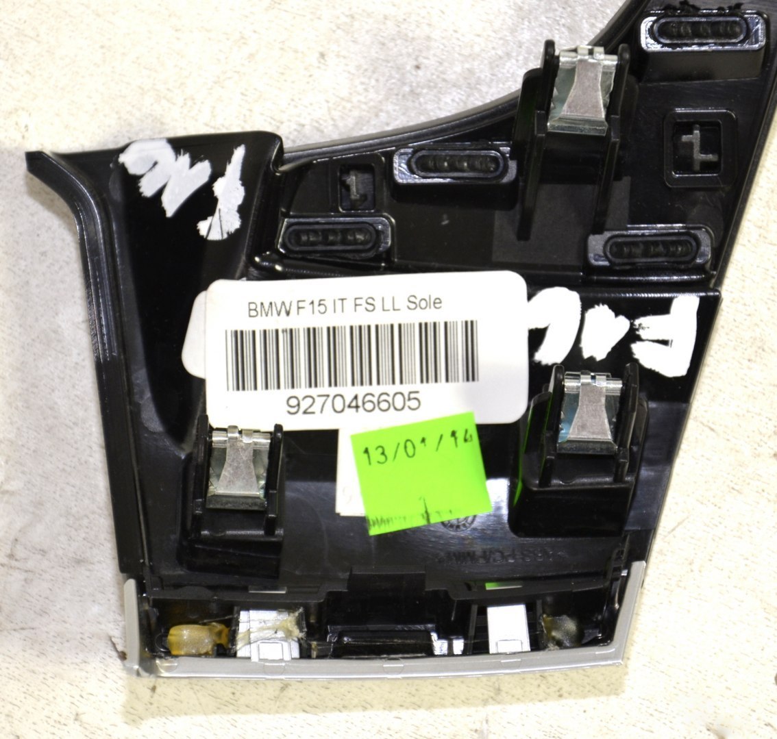 BMW F15 F16 listwa ozdobna deski konsoli 9270466 BMW F15 F16 listwa ozdobna deski konsoli 9270466