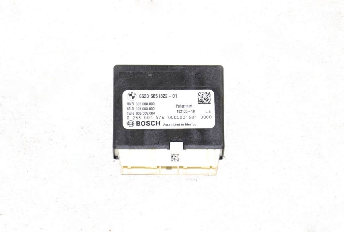 BMW F20 F30 Sterownik asystenta parkowania 6851822 BMW F20 F30 Sterownik asystenta parkowania 6851822
