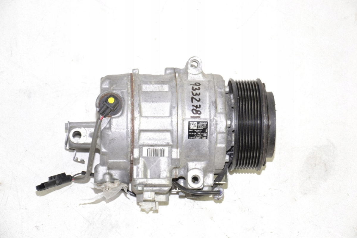 BMW F20 F22 F80 sprężarka klimatyzacji 9332781 BMW F20 F22 F80 sprężarka klimatyzacji 9332781
