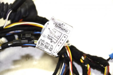 BMW F22 F87 instalacja wiązka drzwi przód 9281868 BMW F22 F87 instalacja wiązka drzwi przód 9281868