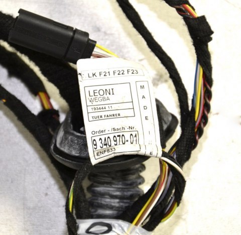 BMW F21 F22 instalacja wiązka drzwi przód 9340970 BMW F21 F22 instalacja wiązka drzwi przód 9340970