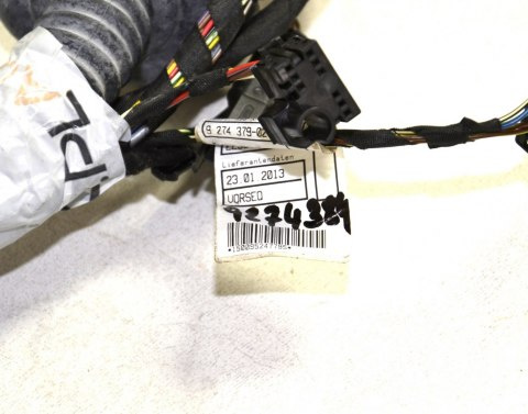 BMW F34 GT instalacja wiązka drzwi przód 9274384 BMW F34 GT instalacja wiązka drzwi przód 9274384