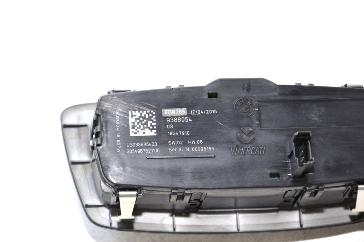 BMW F20 F21 LCI F48 panel włącznik świateł 9388954 BMW F20 F21 LCI F48 panel włącznik świateł 9388954