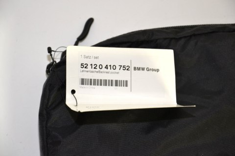BMW seat-back storage pocket 0410752 BMW seat-back storage pocket 0410752
