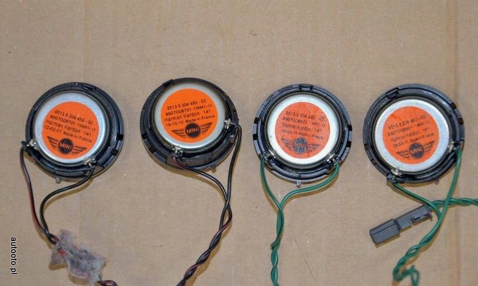 MINI R55 R56 57 R58 głośniki głośnik HIFI 9204493 MINI R55 R56 57 R58 głośniki głośnik HIFI 9204493