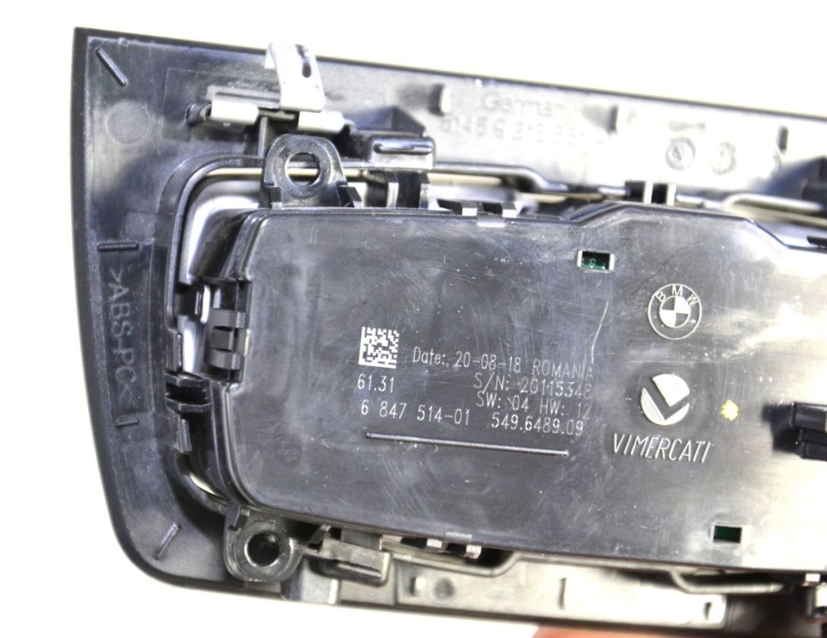 BMW F20 F30 F36 panel włącznik świateł 6847514 BMW F20 F30 F36 panel włącznik świateł 6847514