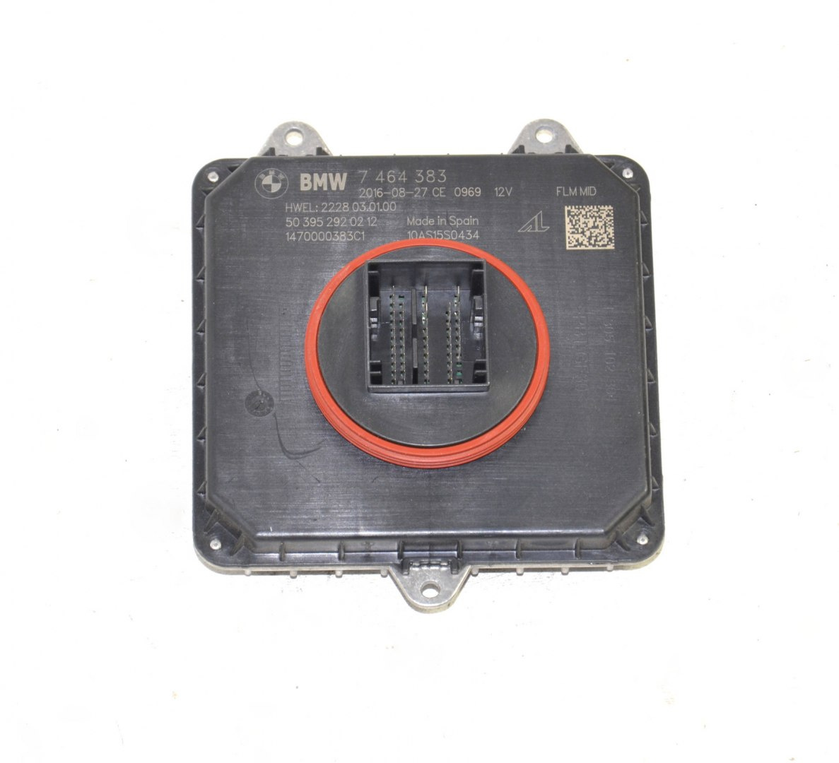BMW G11 G12 control unit for front light electronics LED 7464383 BMW G11 G12 control unit for front light electronics LED 7464383