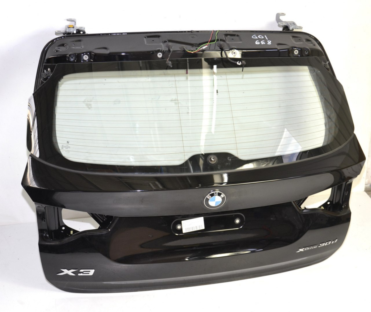 BMW X3 G01 klapa bagażnika szyba tylna tył 668 BMW X3 G01 klapa bagażnika szyba tylna tył 668