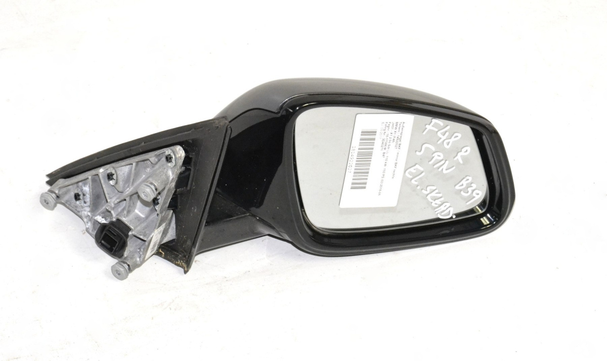 BMW X1 F48 lusterko zewnętrzne prawe 5-pin B39 BMW X1 F48 lusterko zewnętrzne prawe 5-pin B39
