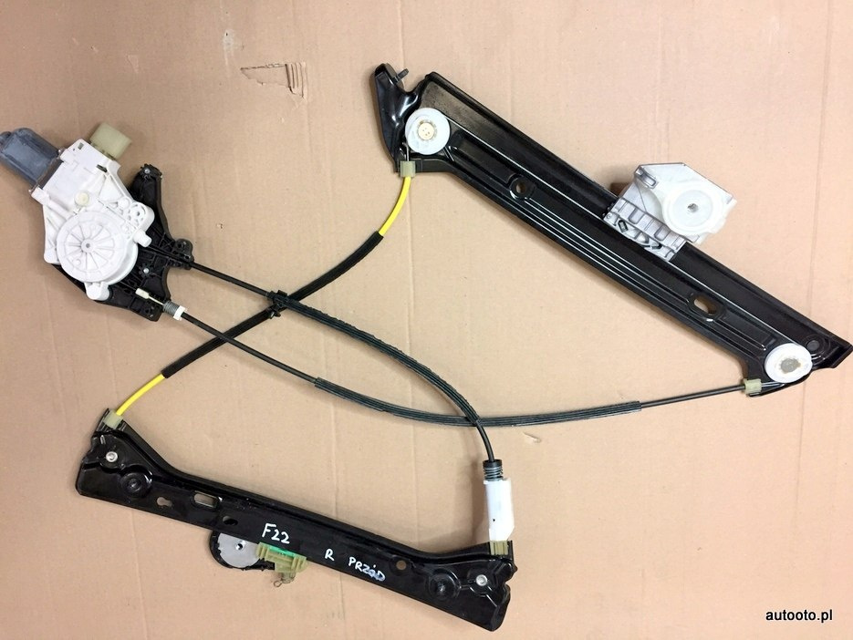 BMW F21 F22 F23 F87 mechanizm szyby prawy przód BMW F21 F22 F23 F87 mechanizm szyby prawy przód