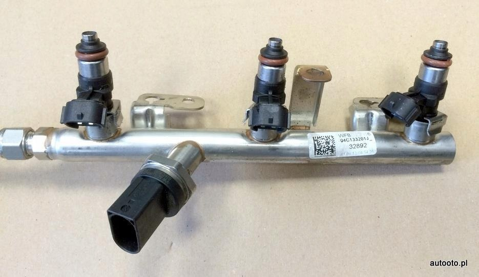 VW Up Seat Skoda Citi listwa wtryskowa 04C133317H VW Up Seat Skoda Citi listwa wtryskowa 04C133317H