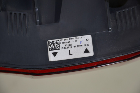 BMW 5 G31 lampy lampa LED tylna tył europa BMW 5 G31 lampy lampa LED tylna tył europa
