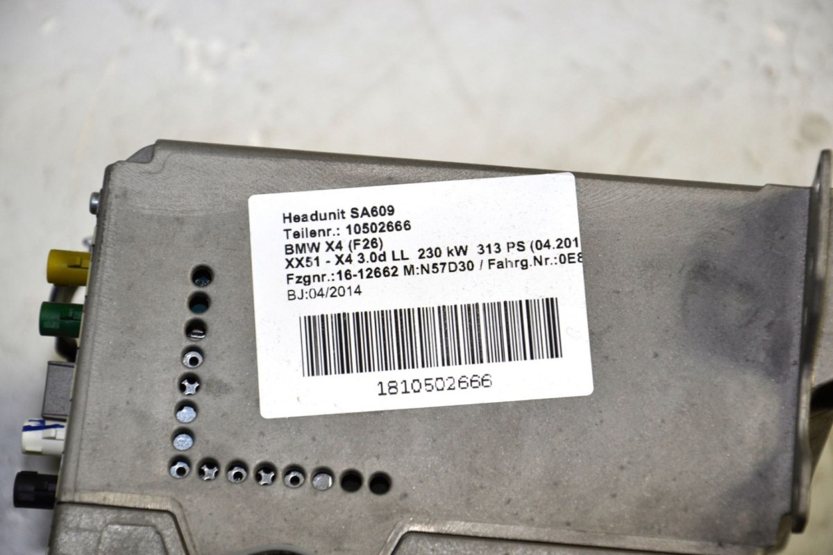 BMW 7 F01 5 F10 F30 F25 nawigacja NBT High 9387565 BMW 7 F01 5 F10 F30 F25 nawigacja NBT High 9387565