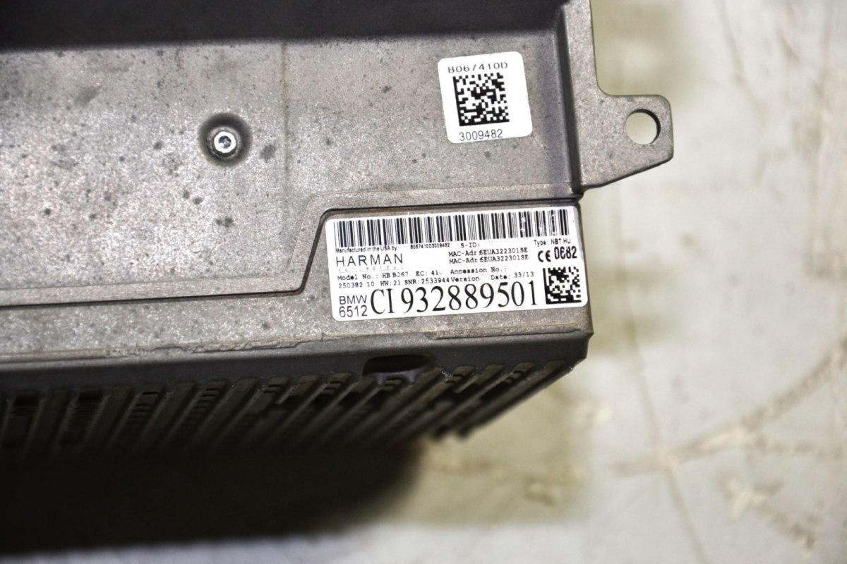 BMW 7 F01 5 F10 F30 F25 nawigacja NBT High 9387565 BMW 7 F01 5 F10 F30 F25 nawigacja NBT High 9387565