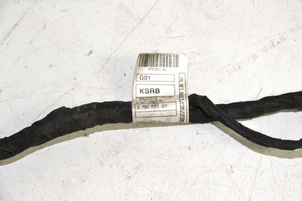 BMW G01 G02 instalacja wiązka drzwi przód 8792851 BMW G01 G02 instalacja wiązka drzwi przód 8792851
