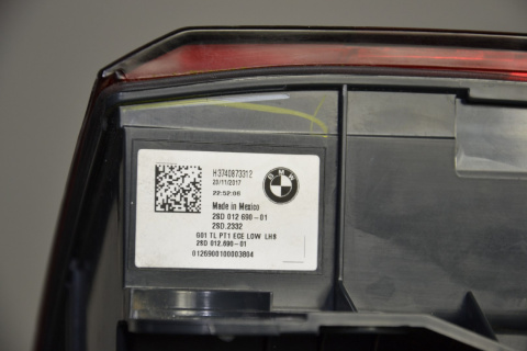BMW X3 G01 rear light in the side panel right 7408734 BMW X3 G01 rear light in the side panel right 7408734
