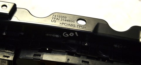 BMW G01 G02 G07 G20 G32 operating unit switch cluster door 6847099 BMW G01 G02 G07 G20 G32 operating unit switch cluster door 6847099