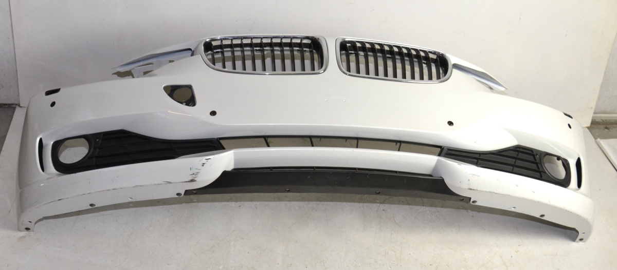BMW 3 F30 F31 bumper panel lines painted front color A96