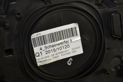 BMW 2 F45 F46 headlight with LED technology left 7422579 BMW 2 F45 F46 headlight with LED technology left 7422579