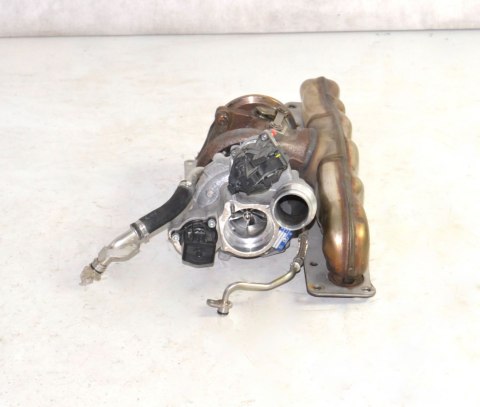 BMW F10 F12 F15 F30 turbocharger with exhaust manifold 7643115 35i BMW F10 F12 F15 F30 turbocharger with exhaust manifold 7643115 35i